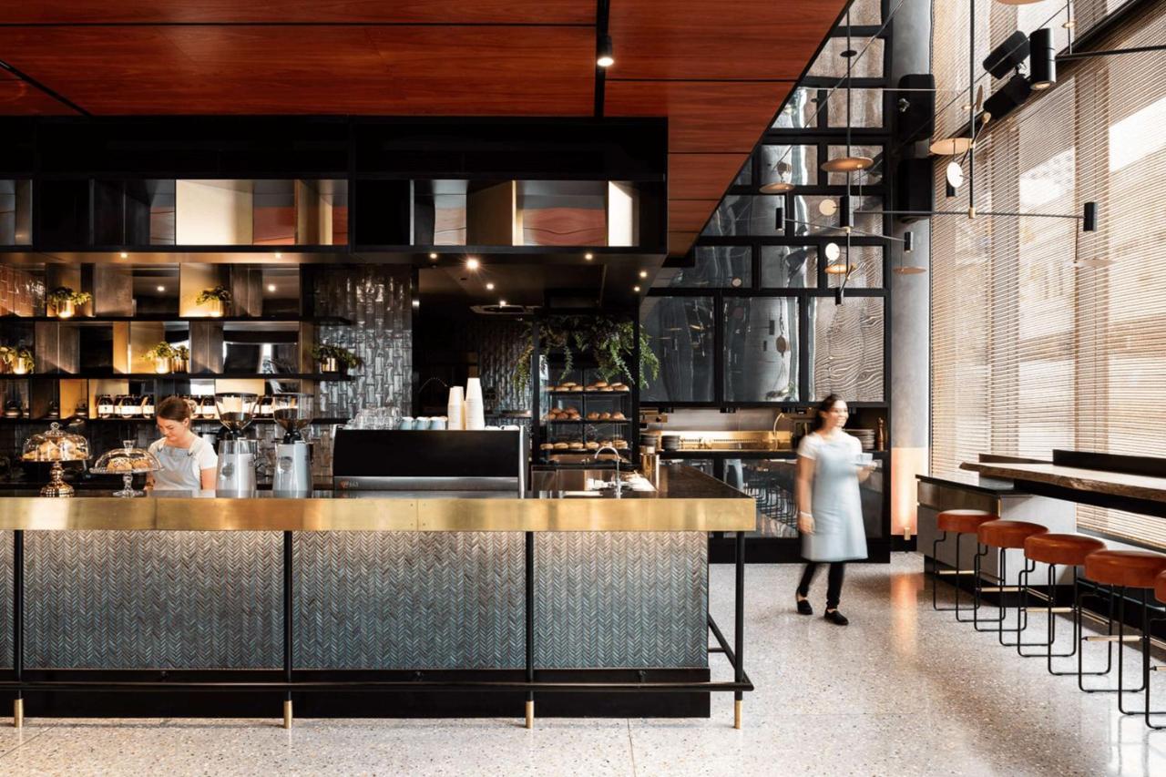 Отель Qt Перт Экстерьер фото The interior of the flagship store in Melbourne, Australia